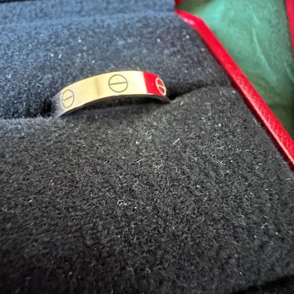 Cartier love wedding band ring - Picture 11 of 14
